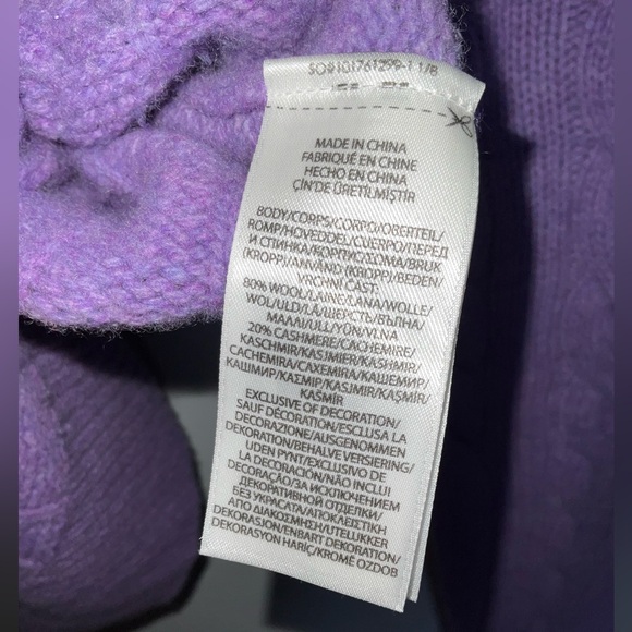 Polo Ralph Lauren Cable-Knit Wool & Cashmere Cardigan - Picture 4 of 4